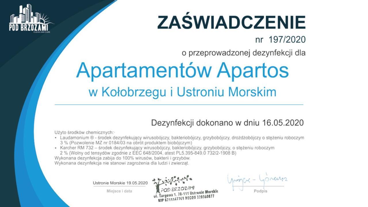 Apartos Blizej Morza Kołobrzeg Esterno foto